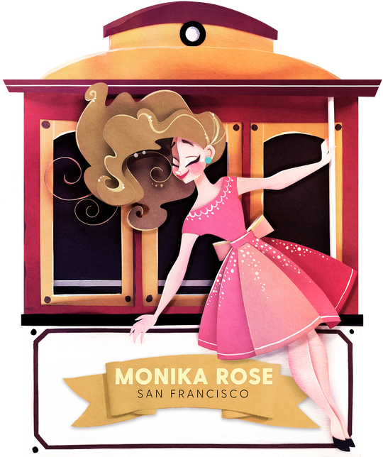 The Monika Rose SF Gift Card
